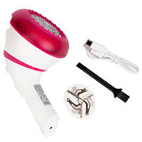 Машинка для видалення катишків Magio MG-434 акумуляторний тріммер для тканини та одягу