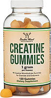 Double Wood Creatine Gummies / Креатин моногідрат 1 грам 120 жувальних мармеладок