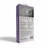 Зарядний пристрій 4you A52 (швидке заряджання, PD 22.5W, QC 3.0) з кабелем Micro USB Black, фото 5