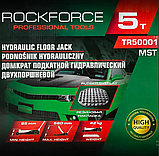Гідравлічний підкатний домкрат Rockforce 5т (h min 90мм, h max 550мм) RF-TR50001, фото 2