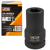 Головка ударна глибока 1" 24 мм (6-гранна) JCB Tools JCB-48510024