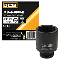 Головка торцева ударна глибока 3/4" 41 мм (12-гранна) JCB Tools JCB-46810041