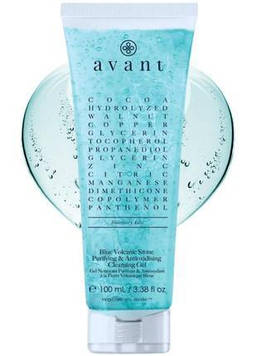 Очищувальний гель Avant з вулканічним каменем для глибокого очищення та антиоксидантного захисту, 50 мл