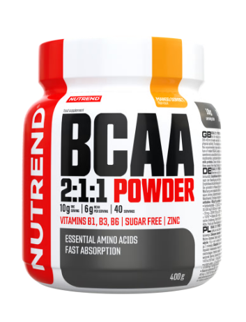 Nutrend BCAA 2:1:1 Powder Plus L-Glutamin 400g