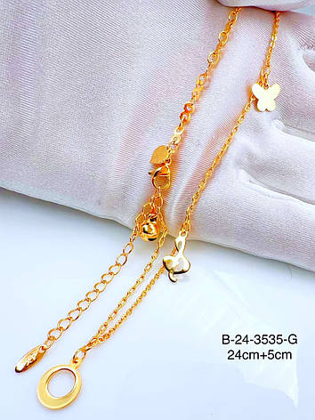 Браслет Xuping позолота (нога), фото 1