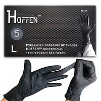 Нітрілові рукавички оглядові HOFFEN L, 100 шт (50 пар)