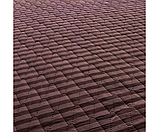 Наматрацник захисний бавовняний Point Art 140х200 см з закритими бортами коричневий, фото 2