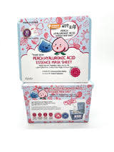 Маски Esfolio Pure Skin тканинні для обличчя з персиковою есенцією та гіалуроновою кислотою 400 мл х 30 шт., фото 1