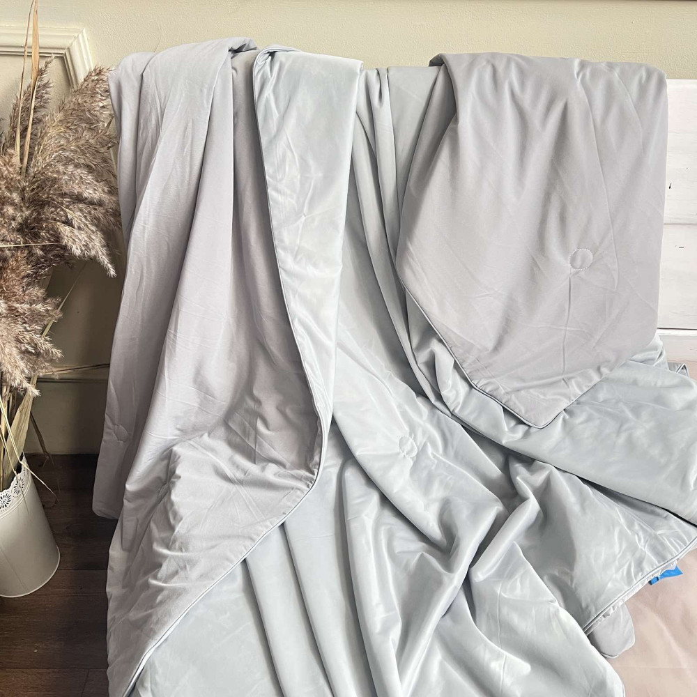 Ковдра Холодок літо Бетон розмір Євро, фото 1