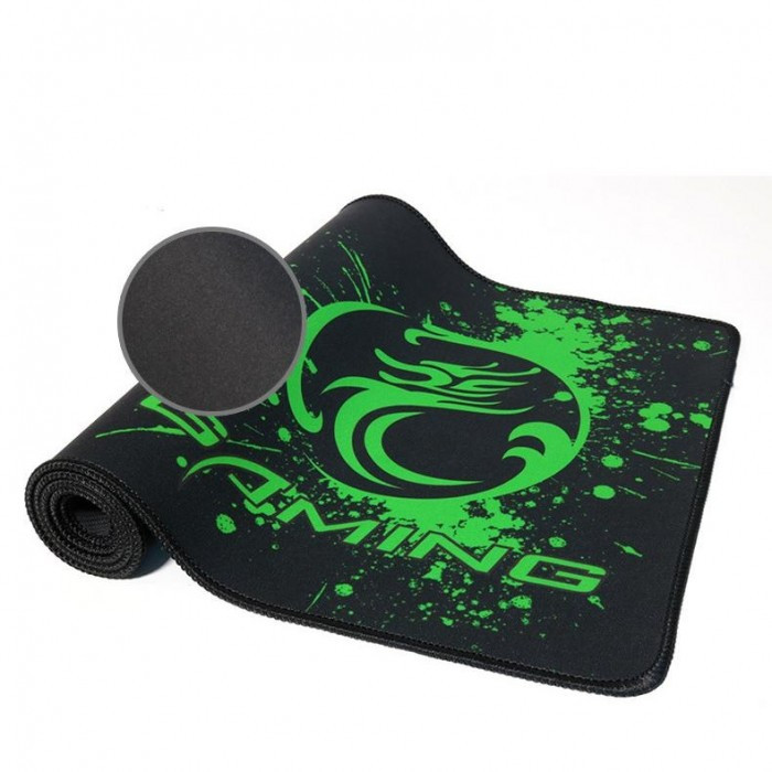 Килимок для мишки ігрова поверхня iMICE PD-03 30х80 см 4 мм Зелений, фото 1