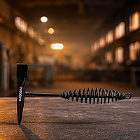 Молоток зварювальника шлаковідбійний 500 г із подвійним наконечником (зубило + керн), сталевий