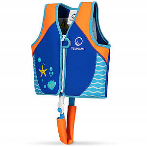 Жилет для плавання TSUNAMI дитячий 2-3 років Blue (P-5905973406758)