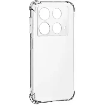 Чохол Virgin Armor Silicone (2.0) для Infinix Note 40 (Прозорий)