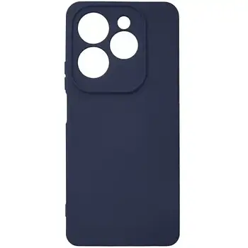 Чохол Soft Silicone Case Full для Infinix Hot 40/40 Pro (Dark Blue)