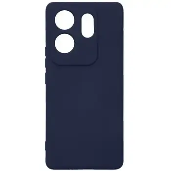 Чохол Soft Silicone Case Full для Infinix Zero 30 4G (Dark Blue)