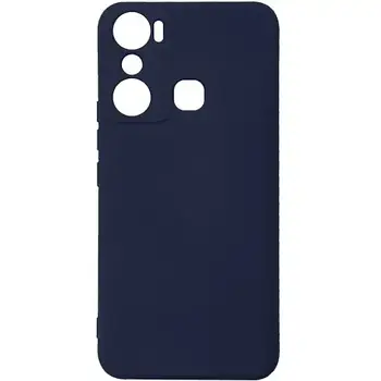 Чохол Soft Silicone Case Full для Infinix Hot 20i (Dark Blue)