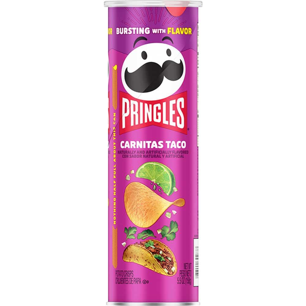 Чипси Pringles Свинина та cпеції (Carnitas Taco) 158г