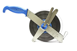 Рулетка геодезична із нержавіючою стрічкою 50 м Р50Н2К