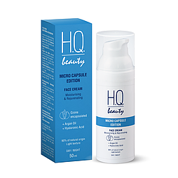 Крем для обличчя зволоження та омолодження H.Q.Beauty Micro Capcule Edition Cream 50 мл