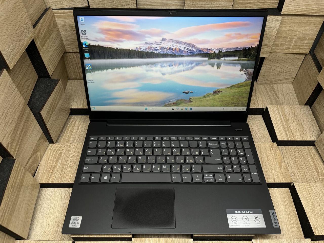Б/в Ноутбук Б-клас Lenovo IdeaPad S340-15IIL 15.6" 1920x1080| Core i7-1065G7| 8 GB RAM| 480 GB SSD| Iris Plus