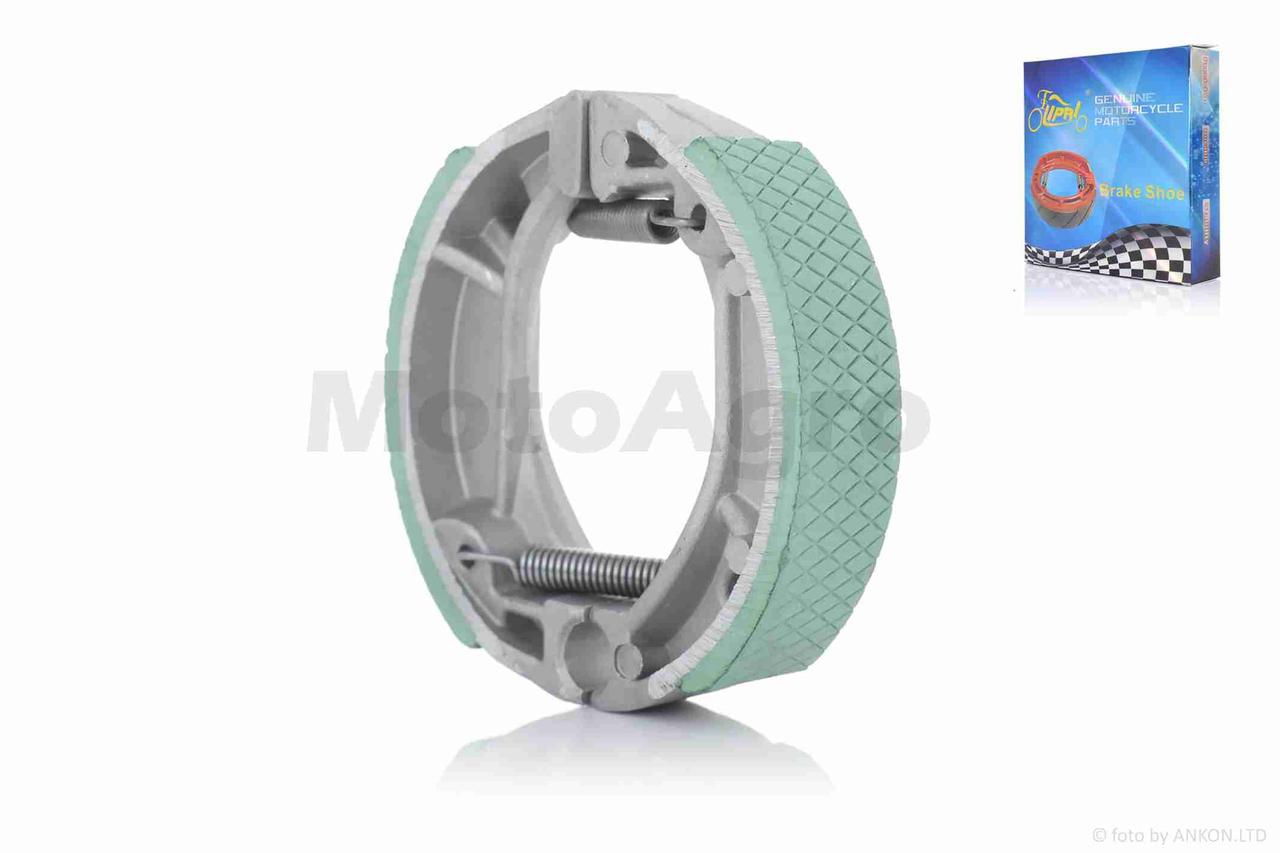 Колодки гальмівні (барабан) на скутер хонда діо "LIPAI" (зелені) AT-17449, фото 1