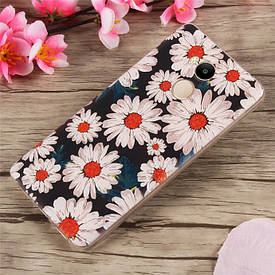 Силіконовий чохол бампер на Xiaomi Redmi 4 pro / Redmi 4 prime з малюнком ромашки