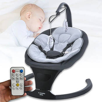 Закачуючий центр на 5 режимів закачування з таймером та іграшками EL CAMINO ME 1175 SOUL Dark Gray