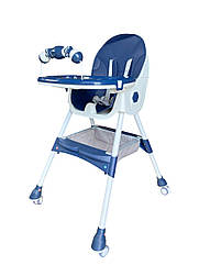 Стілець для годування Adbor Karimi blue