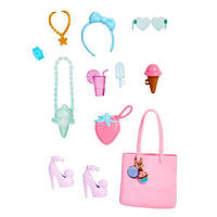 Набір аксесуарів Barbie Рожева сумка морозиво (GWD98-HJT28)