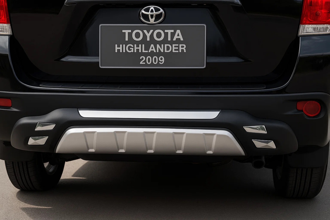 Задня накладка (2008-2010) для Toyota Highlander рр, фото 1