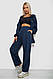 Спортивний костюм жіночий, колір темно-синій, 238R114-3, фото 3