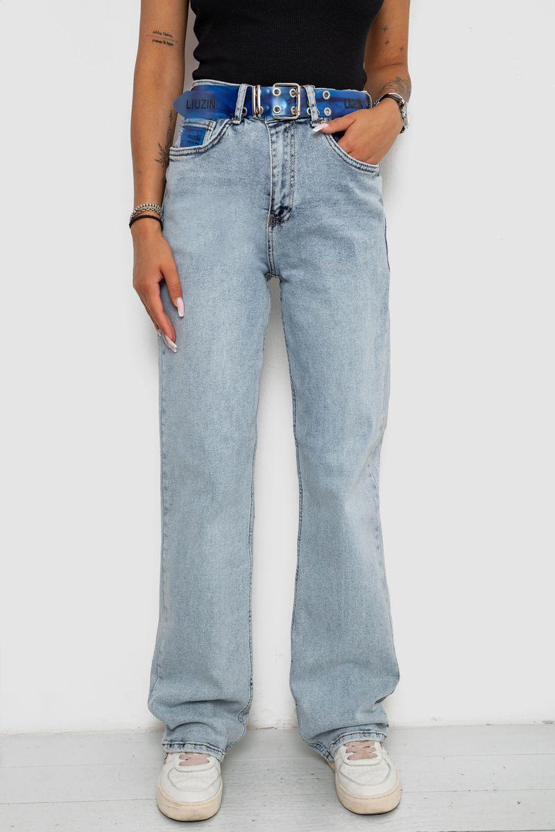 Джинси жіночі, колір блакитний, 244R00642, фото 1