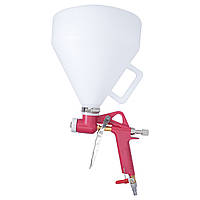 Розпилювач пневматичний для нанесення штукатурки пластиковий бачок AIRKRAFT FR-301-AIRKRAFT ORG