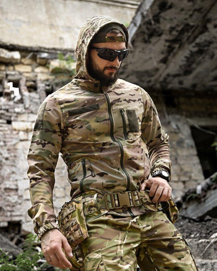 Куртка Мультикам Полегшена тактична водовідштовхувальне просочення  thunderer НП4876 ТМ, фото 1