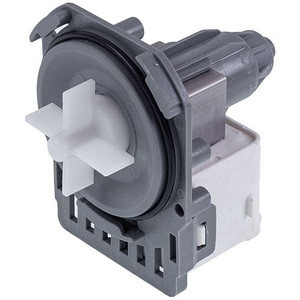 Помпа (насос) для пральної машини Indesit C00285437 Hanyu 30 Вт B20-6AZ (контакти спарені ззаду, на 3 засувки), фото 1