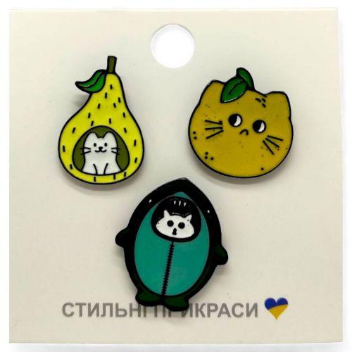 Піни декоративні "КОТИКИ" [tsi273415-TSI], фото 1