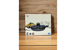 Сотейник-казан Top Kitchen з мармуровим антипригарним покриттям 32 см 5.0 л