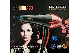 Фен для волосся Braoua BR-8833 3000 Ви 4 режими іонізація