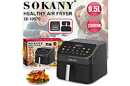 Аерофритюрниця SOKANY 9,5л 2000 Вт електронна антипригарна