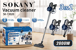 Пилосос вертикальний Sokany SK-13020 2000 Вт колбовий циклонний фільтр