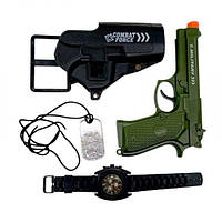 Військовий набір арт. CH555A-4 (288шт/2) зброя,годинник, короб. 17,5 * 3,8 * 12см [tsi273342-TCI]