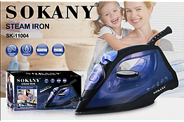 Електрична парова праска Sokany SK-11004 1600 Вт керамічна підошва