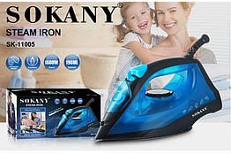 Електрична праска SOKANY SK-11005 керамічна підошва 1600 Вт 190 мл
