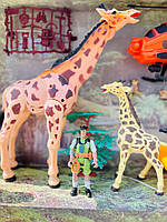 Набір рятувальників F127-31 дикі тварини 5шт, розмір фігурок від 4 до 28см, човен 22см, вертоліт, фігурки, в коробці, 56-37-14см, фото 8