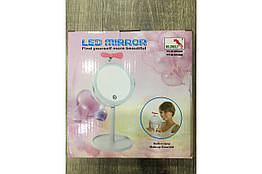 Дзеркало для макіяжу LED WILD WOLF YT-M-502AB 12.7 см з вентилятором