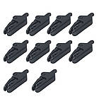 Затискачі-крокодили для тенту 10 шт. Кліпса-затискач для брезенту, намету, кемпінгу, фото 2