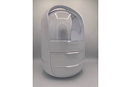 Органайзер для косметики білий стильний з високоякісного пластику