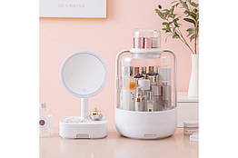 Органайзер для косметики TV50074w білий компактний якісний пластик