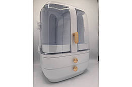 Органайзер для косметики білий пластик