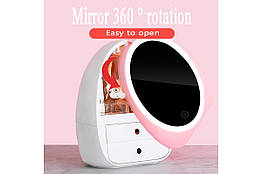 Органайзер для косметики Рожевий пластик високої якості